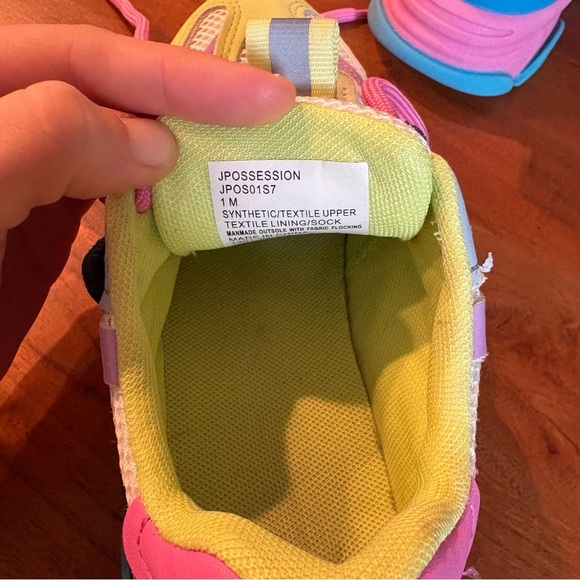 Steve Madden Jpossession Elevated Sneaker Athletic Shoe Youth Kids Size 1 - Picture 4 of 6